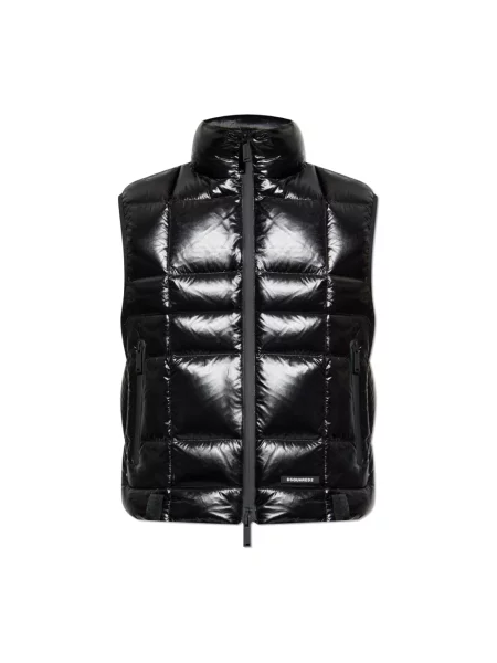 Kamizelka puchowa Dsquared2 czarna