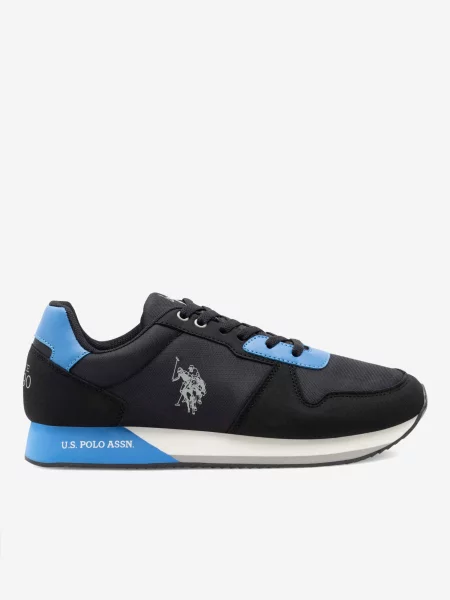 Sneakersy U.s Polo Assn. czarne