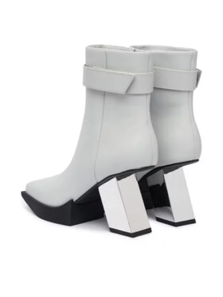 Čizme United Nude Construct Bootie HI bijela