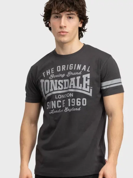 Футболка Lonsdale серая