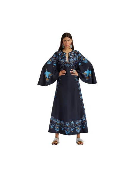 Sukienka La Doublej niebieska