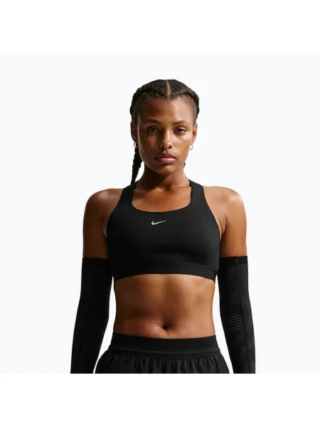 Спортен сутиен Nike Swift High-Support Lightly Lined black черно