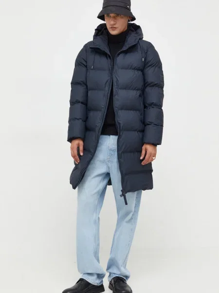 Rains geaca Jackets marin de iarna albastru
