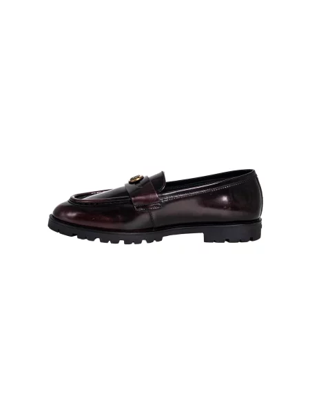 PINKO Mokasíny PINKO NORA 07 MOCASSINO CALF LEATHER Scarpe bordó