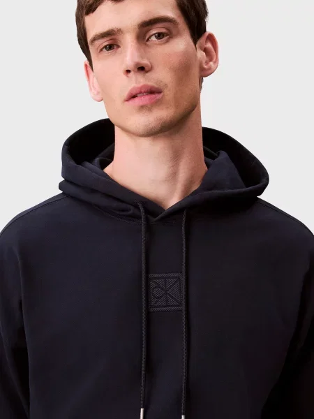 Махрова толстовка Calvin Klein синя