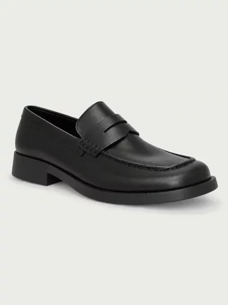 Camper мокасини дамски от кожа Donna черно