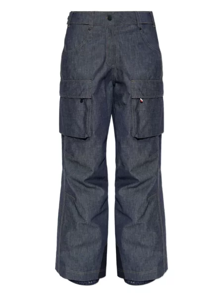 Pantaloni cargo Moncler Grenoble albastru