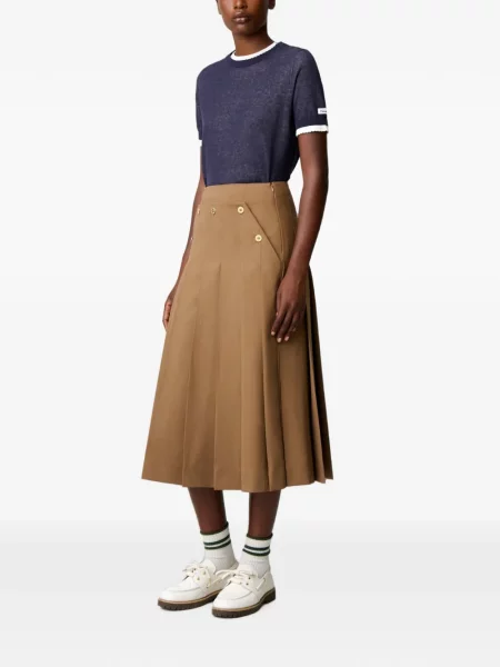 Fustă midi Claudie Pierlot maro
