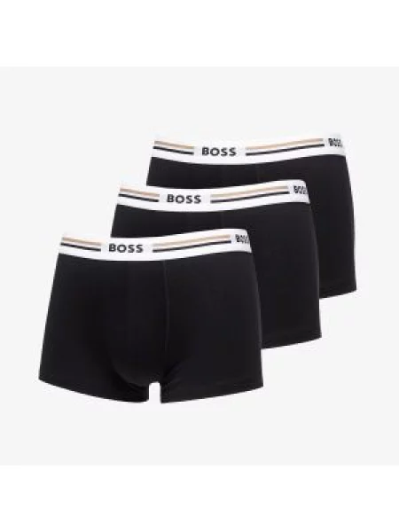 BOSS Boxerky světle hnědá / černá bílá