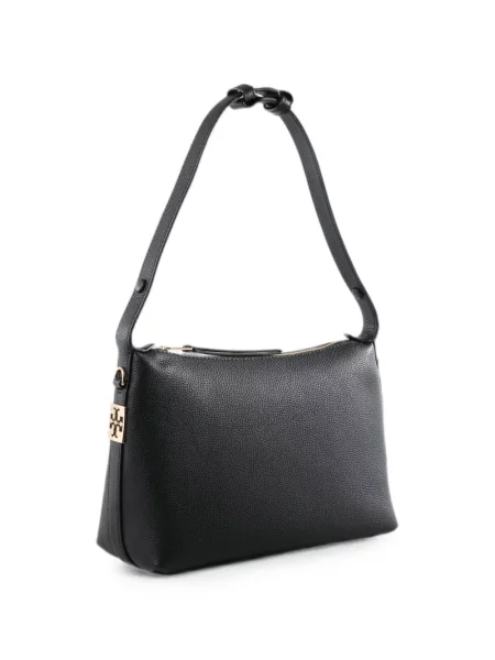 Geantă Tory Burch din piele cu autograf negru