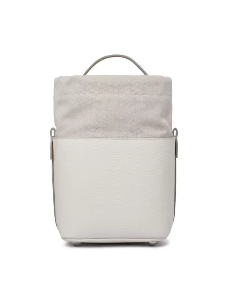 Mała torebka bucket Maison Margiela biała