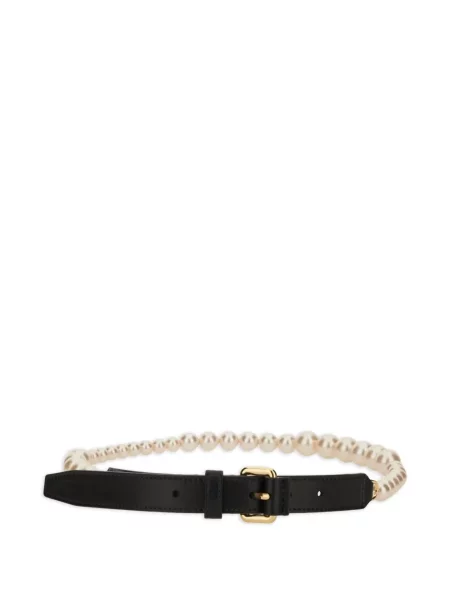 Pasek Moschino czarny