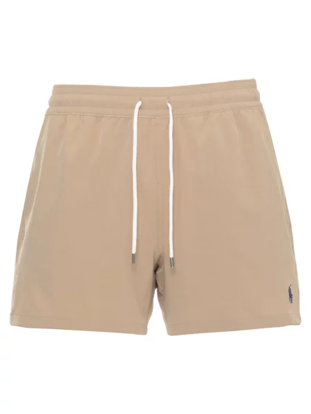 Szorty Ralph Lauren brązowe