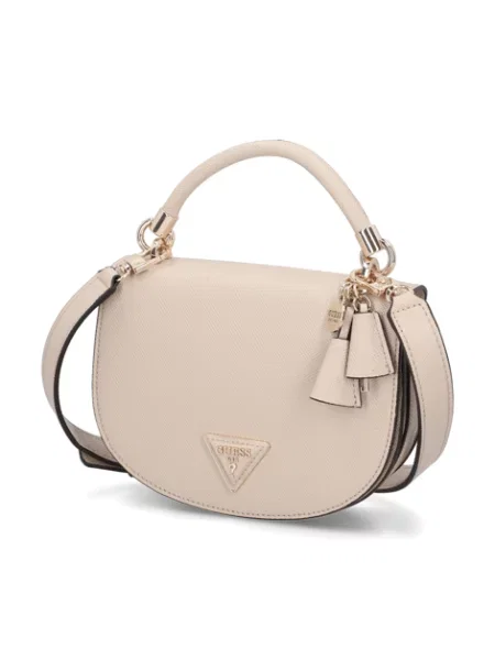 Mini crossbody kabelka Guess béžová
