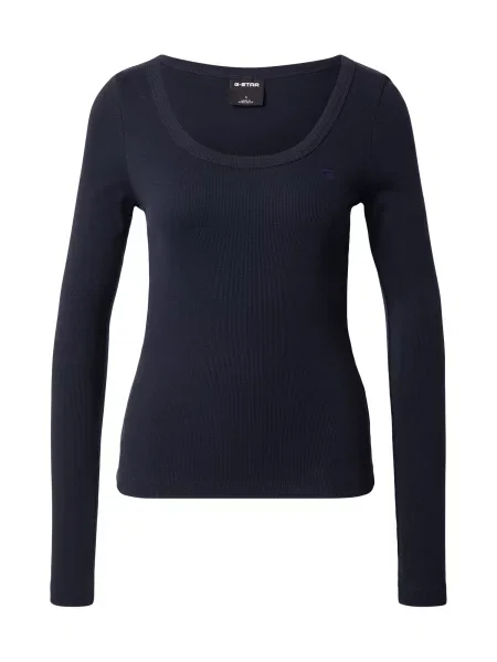 G-STAR Tričko námořnická modř