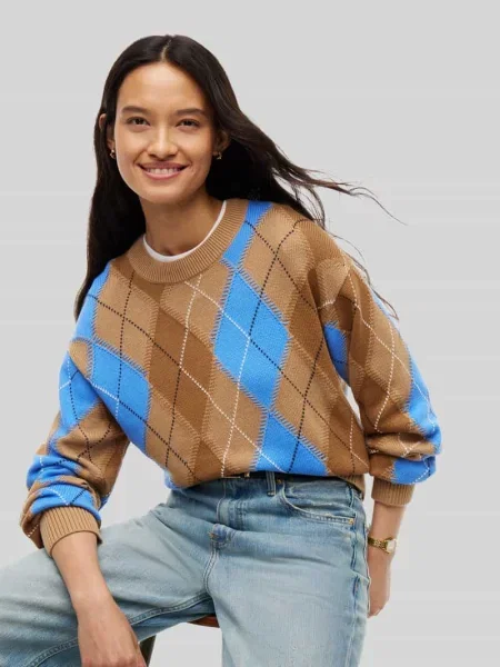 Sweter z czystej bawełny o kroju regular fit Tommy Hilfiger
