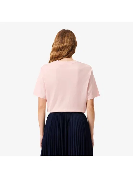 Футболка Lacoste розовая