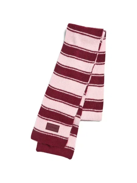 Fular Juicy Couture cu dungi roz