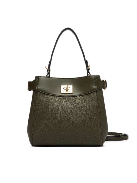 Calvin Klein Geantă Mix Media Crossbody închis verde