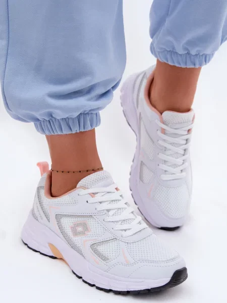 Trampki Lotto białe