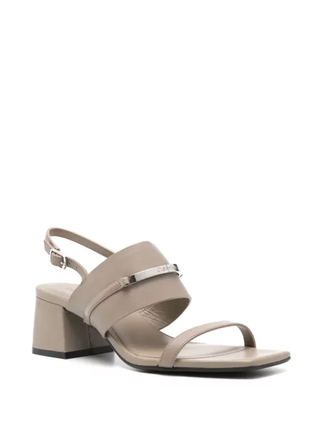Sandale Calvin Klein din piele slingback