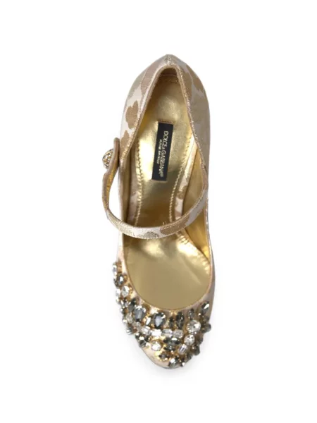 Pantofi cu toc Dolce & Gabbana din jacard