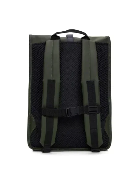 Plecak miejski Rains Rucksack Rolltop W3 17 l green zielony