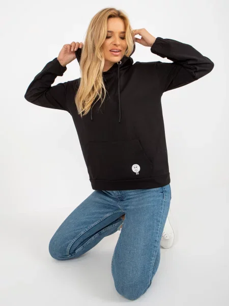 Hanorac Fashionhunters negru