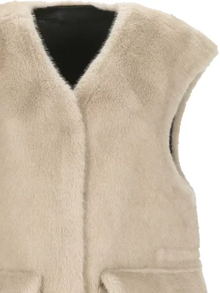 Reversibil vestă Urbancode cu blană