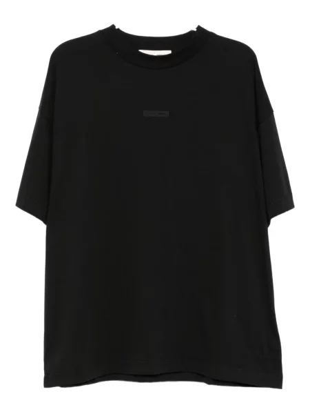 Tricou Fear Of God Essentials clasic scurt negru