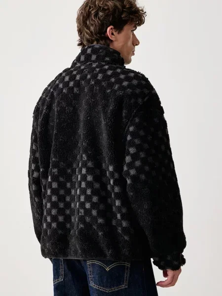 Vans bluza rozpinana polarowa czarna
