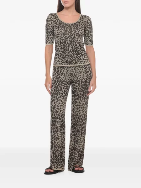 Tricou Marella cu imagine cu model leopard