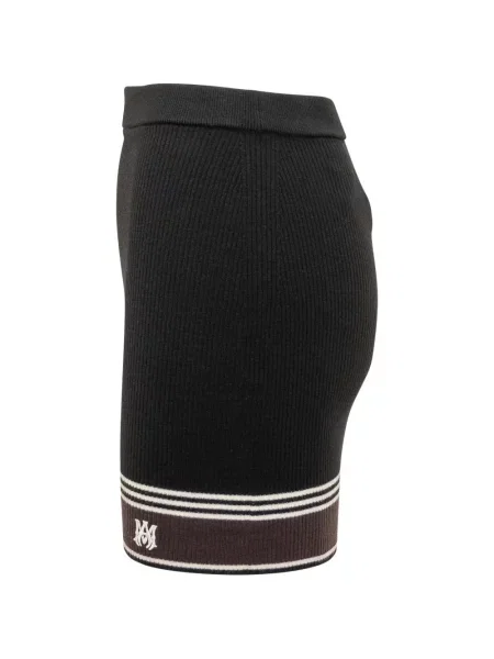 Fusta mini Amiri cu dungi negru