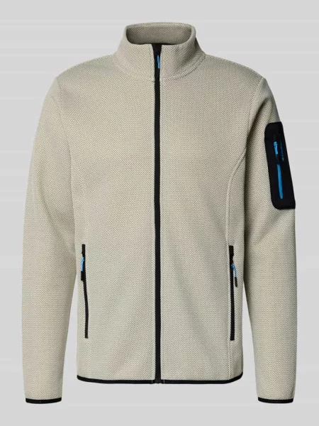 Kurtka z polaru o kroju regular fit ze stójką model ‘BREDSTEDT’ Icepeak