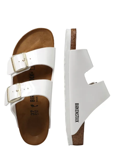 BIRKENSTOCK Saboți Arizona' alb