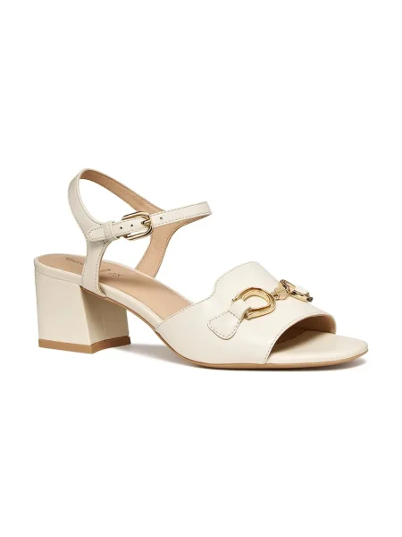 Geox sandale de piele D NEW ERAKLIA 50 bej