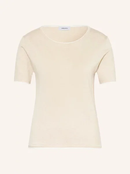 Darling Harbour Úpletové Tričko sand melange / offwhite