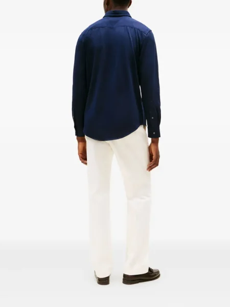 Μακρύς πουκάμισο Tommy Hilfiger μπλε
