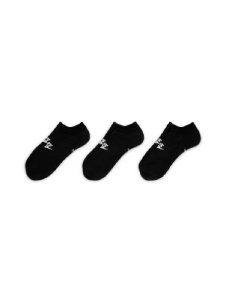 Ponožky Nike Sportswear No-Show Socks Black/ White bílé