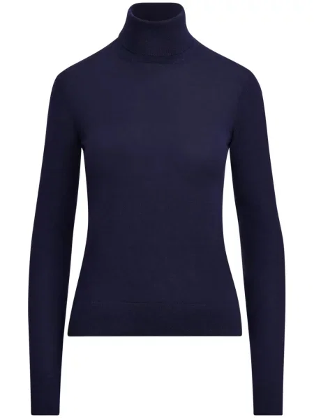 Pulover Ralph Lauren Collection din cașmir albastru