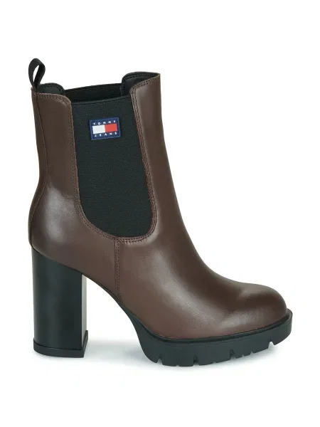 Tenisky Tommy Jeans hnedá