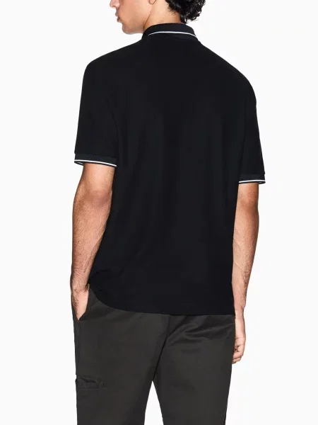 Поло Armani Exchange черное