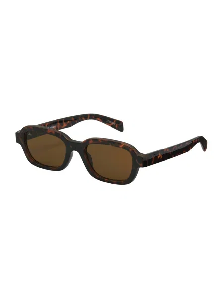 JACK & JONES Ochelari de soare JACRYDER metalic / pământiu gri