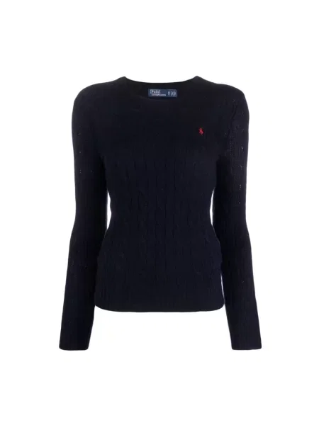 Sweter Polo Ralph Lauren wełniany niebieski