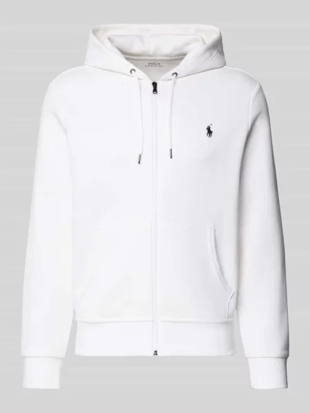 Polo Ralph Lauren bluza z kapturem gładka biały