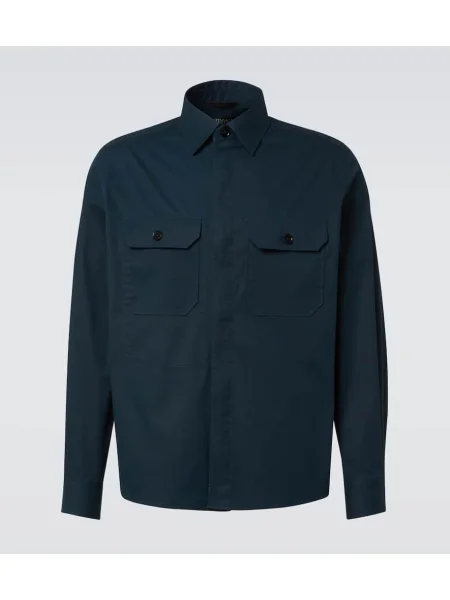 Cămașă Zegna albastru