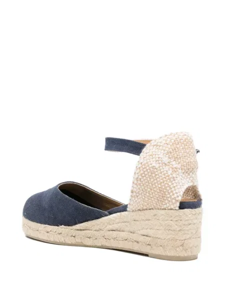 Cropp espadrile Castaner cu bretele albastru