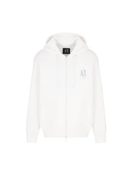 Bluza Armani Exchange casual biała