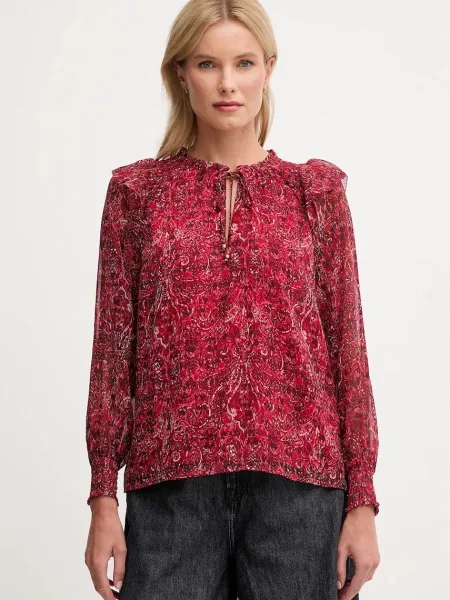 Majica Pepe Jeans bordo