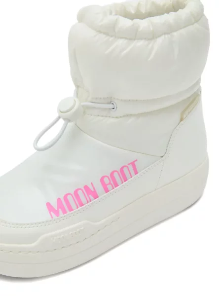 Botki dziecięce Moon Boot białe